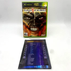 Tao Feng: Fist of the Lotus - Microsoft Xbox Original - CASE & MANUAL ONLY - Picture 1 of 1