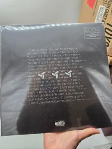 EDEN i think you think too much of me REISSUE VINYL LIMITED SILVER IN HAND - Picture 1 of 2