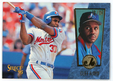 1995 Select Cliff Floyd Card #58