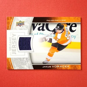 5-06-14 PWE-THICK 2013-14 upper deck jersey card #gj-jv jakub voracek (79) - Picture 1 of 2