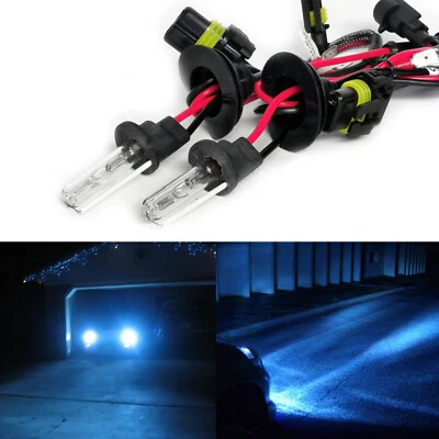 H3 10000K Deep Blue HID Bulb 35W Xenon Fog Light Replacement for 09 Lexus SC430 - Image 1 of 4