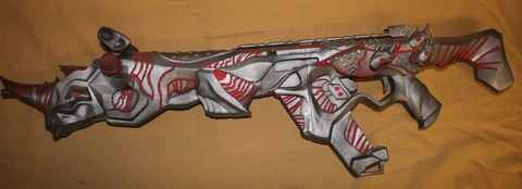 APEX LEGENDS IRON RAMPAGE R-301 CARBINE BATTLE ROYALE 3D PRINTED PROP GUN 1/1 Cover