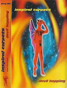 INSPIRAL CARPETS  DEVIL HOPPING CASSETTE ALBUM Brit Pop, Synth-pop, Indie Rock  - Picture 1 of 11