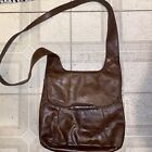 Hobo the Original Handbag Leather Flap Over Crossbody Snap