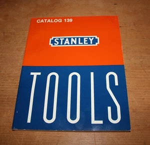 Reprint of 1939 Stanley Tools catalog 139 large format w/ planes more - Picture 1 of 1