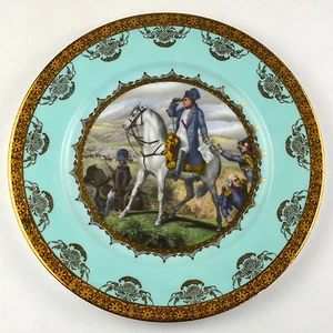J K W Fine Porcelain Western Germany Geschirr Speiseteller West Heinrich China - Bild 1 von 3