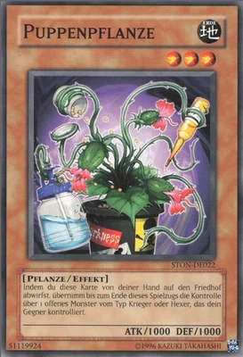 YuGiOh Puppenpflanze STON-DE022 Common NM 1st - Bild 1 von 2