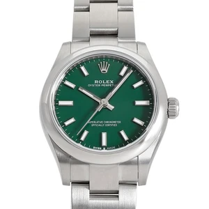 Rolex Oyster perpetual 31 277200 green Dial - Picture 1 of 5