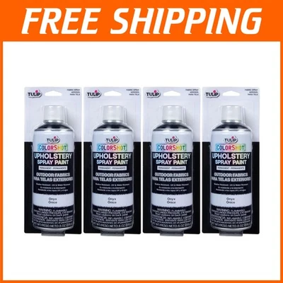 Onyx Black Fabric Spray Paint for Outdoor Upholstery - Image 1 of 4