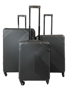 Valigia rigida ruota girevole 20" 24" 28" bagaglio da viaggio con design elegante - Foto 1 di 5