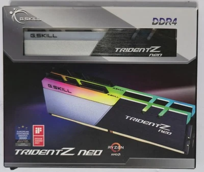 G.SKILL Trident Z Neo 32GB (2x16GB) 4000MHz 288-pin DIMM DDR4 F4-4000C18D-32GTZN - Image 1 of 4