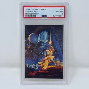 1994 The Brothers Hildebrandt Star Wars Poster #69 PSA NM-MT 8 - Picture 1 of 2