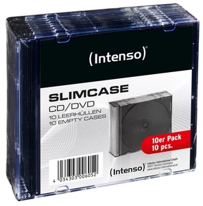 Intenso Slim Case Leerhüllen (10) 9001602 transparent - Bild 1 von 2