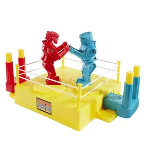 2. Rock ’Em Sock ’Em Robots Kinder Kampfspiel - Mattel Classic rot & blau Roboter - Bild 1 von 6