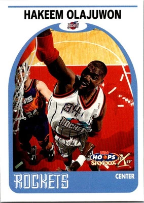 1999-00 Hoops Decade #40 Hakeem Olajuwon basketball card 10OO - Image 1 of 2