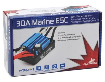 Dynamite 30A Brushless Marine ESC 2-3S DYNM3860 Replacement Boat Parts - Image 1 of 3