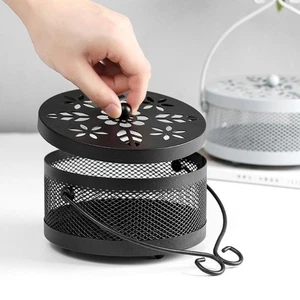 Anti-scalding Incense Burner Fireproof Iron Holder Mosquito Coil Holder Home - Picture 1 of 9