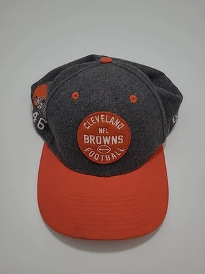 Chapéu Cleveland Browns G/XL New Era 39Thirty coleção “2019 Onfield” ajuste flexível - Imagem 1 de 4