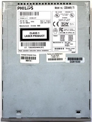 Cd-rom drive,cdd4401/71,grey;compaq 147289-817,120893-001 - Image 1 of 3