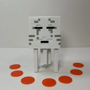Modellino lancio Minecraft Fireball Ghast Mattel 2021 con 7 dischi munizioni - Foto 1 di 12