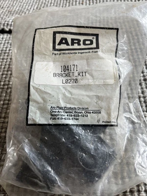 NUEVO EN BOLSA Ingersoll Rand Piezas Genuinas Soporte de Montaje en Pared 104171 Foto 1 de 2