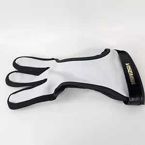 Leather Archery Glove Size XL 3 Finger Tab Gloves Targeting Shooting Bow Arrow - Picture 1 of 5