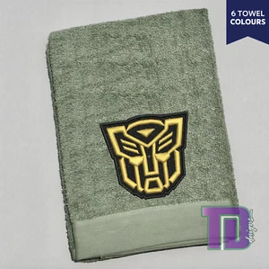 Transformers Embroidered Bath Sheet Towel - Picture 1 of 2