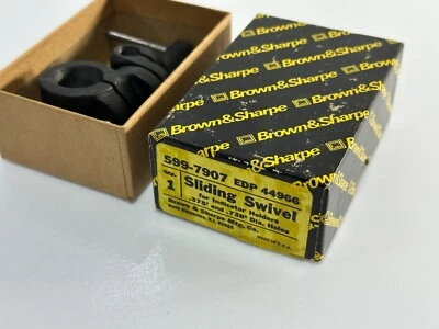 Ferramentas Brown & Sharpe EUA 599-7907 EDP 44966 giratório deslizante para suportes de indicadores - Imagem 1 de 4