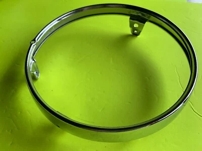 Llanta de faro cromada SUZUKI GS1000 1978-80 GS550 GS850 35111-45600 NUEVA DE FÁBRICA OEM Foto 1 de 4