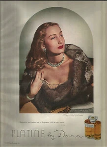 40's Dana Perfume Ad 1947 - Picture 1 of 1