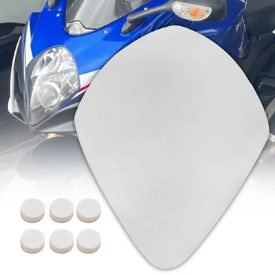 Front Headlight Lens Guard Protector Clear For Suzuki Gsxr1000 Gsxr 1000 2007-08 - Image 1 of 4