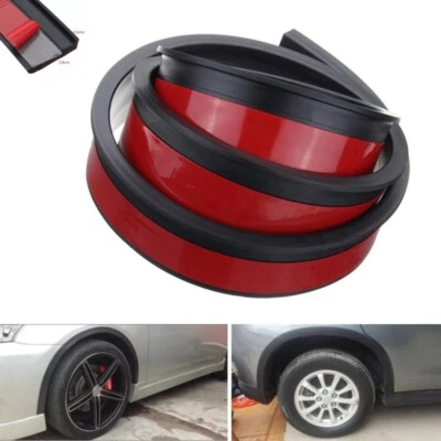 Auto Wheel Eyebrow Fender Flares Arch Extension Protector Moulding Trim Strip - Image 1 of 4