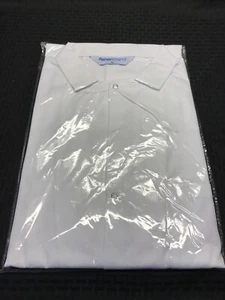 FISHERBRAND Unisex Lab Coat With Knit Cuffs 3 Pockets Collar Size Large 42.5” L - Picture 1 of 6