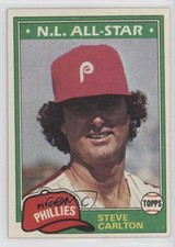 1981 Topps Steve Carlton #630 HOF