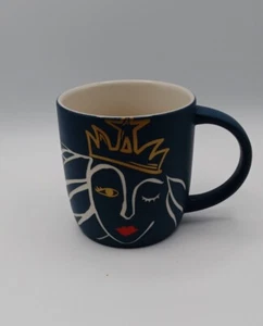 Taza de café Starbucks 2016 14 fl oz colección aniversario guiñando el ojo sirena D. azul - Imagen 1 de 6