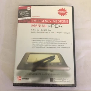 Emergency Medicine Manual for PDA - CD ROM - NEW SEALED - Picture 1 of 5