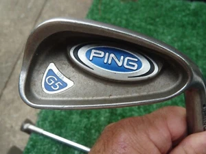 Ping G5 Single Black Dot 5 Iron Men's RH Shaft Replaced w Cheap Shaft - Picture 1 of 7