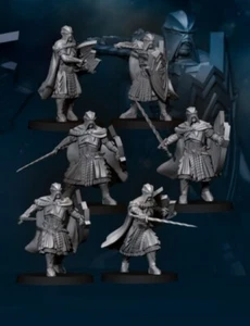 Black High Human 28mm Fantasy Wargaming Miniaturen Lotr Dungeons and Dragons - Bild 1 von 1