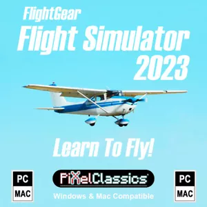 Learn To Fly Cessna Private Pilot License Plane Flying Training Flight Simulator - Picture 1 of 15