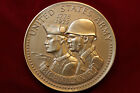 1775-1975 UNITED STATES ARMY BICENTENNIAL 3'' BRONZE MINT MEDAL, LARGE & HEAVY