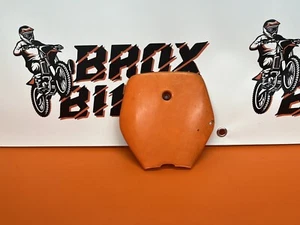 2001 KTM 50 SX 50SX Junior Jr Front Number Plate  - Imagen 1 de 9