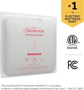 Sunbeam Queen elektrisch beheizbare Matratzenauflage. Neu in Plastiktüte ohne Karton - Bild 1 von 5