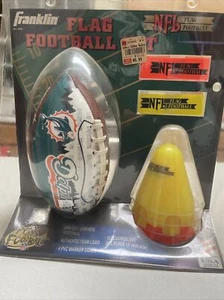 Franklin Flag Football Set 5090 Dolphins Vintage - Picture 1 of 8