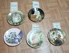 Kitten Classics Royal Worcester Collectors Plates Lot Of Six Plates England 1985