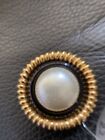 Chanel vintage limited edition  large clip on earnings Gold Plated