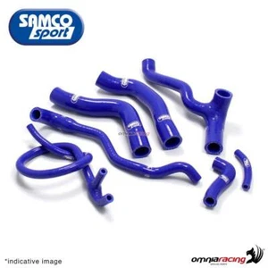Kit tubi radiatore Samco colore blu per Suzuki GSXR1000 K5/K6 2005/2006 - Picture 1 of 5