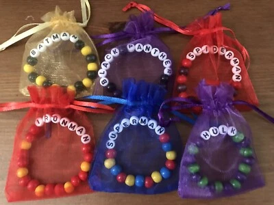 Pulseira Personalizado Festa favorece Sacos Com Bolsa De Presente Disney Super-herói da Peppa - Imagem 1 de 4