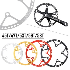 Litepro 130mm Manivela 130BCD 45-58T Plato Carretera Plegable Bicicleta Juego de Bielas Piñón - Imagen 1 de 16
