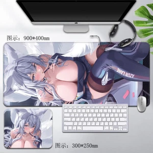 Azur Lane Student Play Mausmatte Mauspad Cosplay große Matte Geschenk 80*30cm #10 - Bild 1 von 5