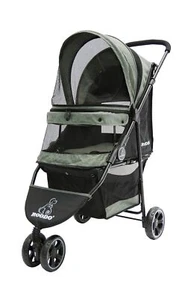 ROODO Dog Stroller 3Wheel Pet Stroller Cat Stroller Lightweight Foldable Port... - Picture 1 of 9
